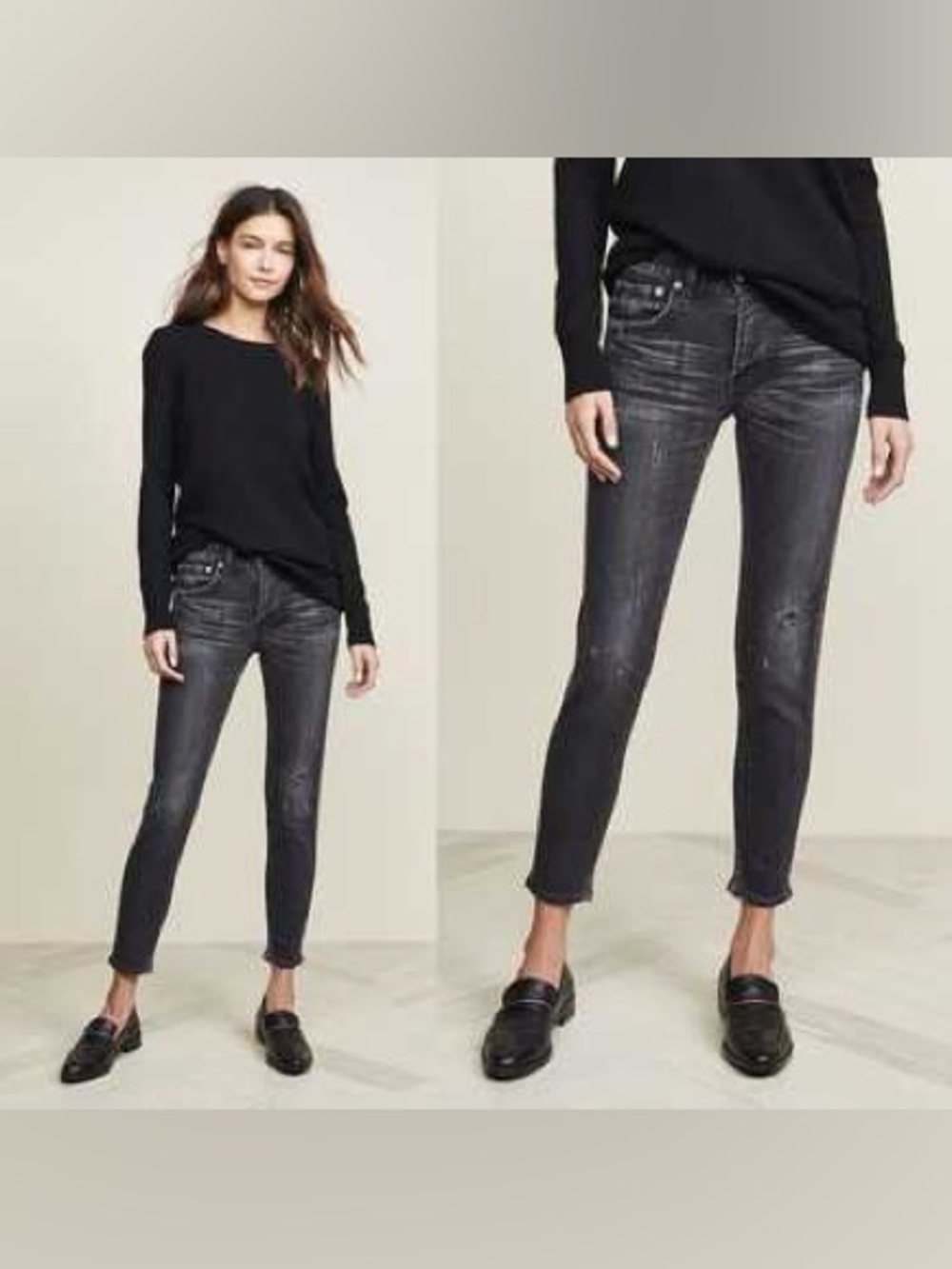 MOUSSY VINTAGE Howa jeans Distressed made in Japan